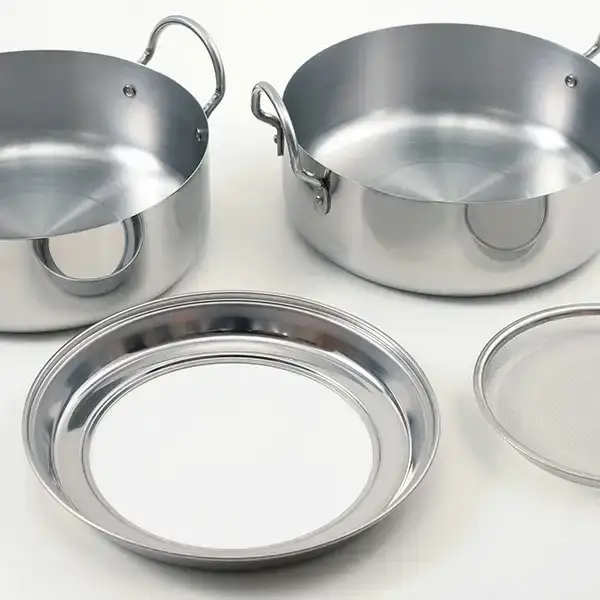 揚げ鍋セット 20cm IH対応 燕三条 調理器具 揚げ物 天ぷら 鍋