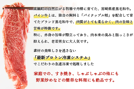 ＜パイン牛ロースすき焼きしゃぶしゃぶ用　500ｇ＞翌月末迄に順次出荷【c828_yu_x2】