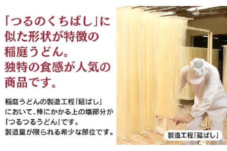 稲庭つるつるうどん（かんざし）×10袋 秋田県 稲庭うどん 稲庭うどん 【稲庭手延製麺(株)】[B2-0901]