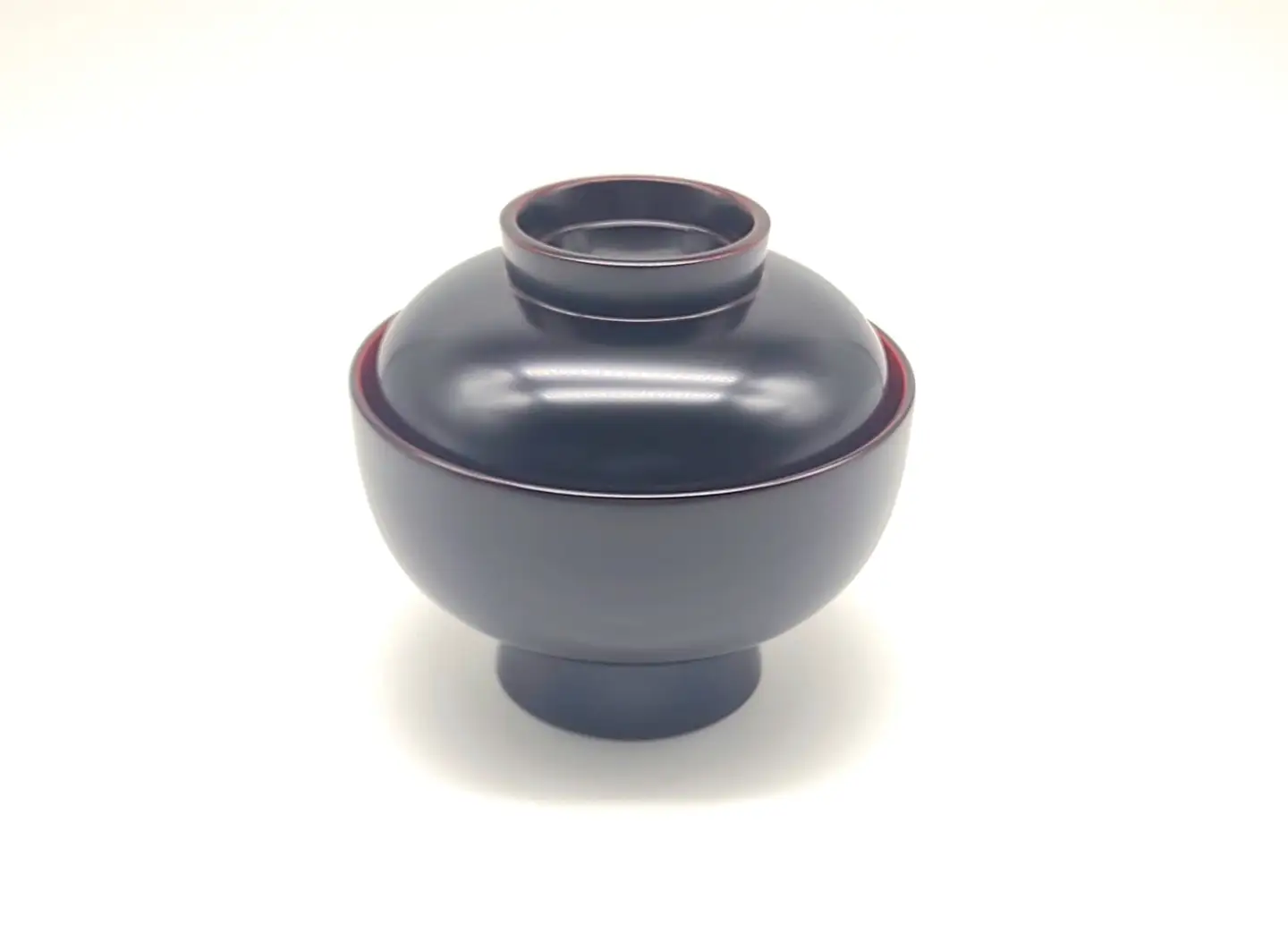 川連漆器 雑煮椀 溜内朱 漆器 漆器 【佐藤豊八商店】[C5802]