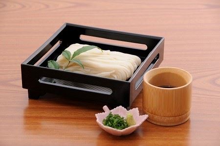 稲庭宝来うどん 2人前10袋 桐箱つゆ20袋付【稲庭宝泉堂】[H1101]