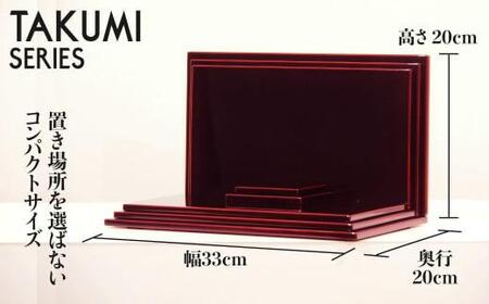 「INORI STAGE 〔紅春慶〕」| 総無垢材 祈りステージ お仏壇 手元供養 仏壇 供養台 コンパクト 春慶 春慶塗 工芸 工芸品 コンパクト 紅色 飛騨高山 工匠館 GM012