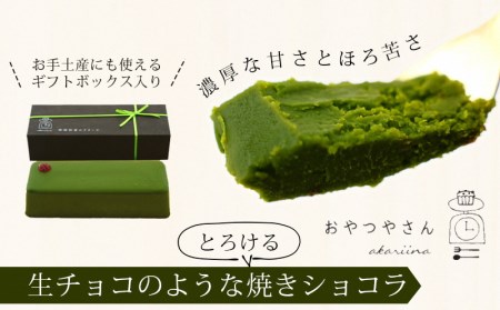 西尾抹茶のテリーヌ　濃厚抹茶スイーツ　テリーヌショコラ(500g)・A165-13-1