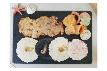 素材の味わい　山海焼きせんべい・I037-14