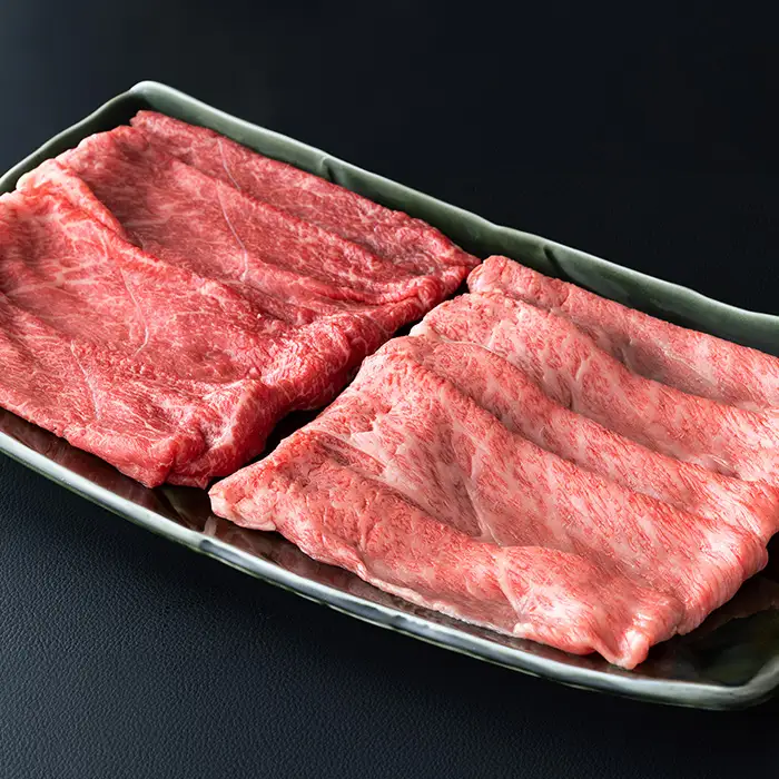 【A-029】大吉商店 近江牛しゃぶしゃぶ用食べ比べセット 　各６５０g／計1.3kg［高島屋選定品］