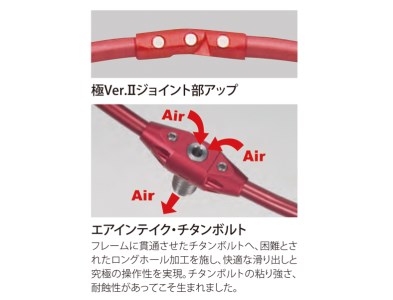 D163(ブルー)　昌栄 ウルトラフレーム極Ver.II 50cm　ブルー【昌栄 SIYOUEI アウトドア アウトドア用品 釣具 大阪 八尾市】