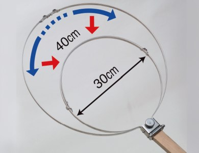 F124　昌栄 アジャスターワイヤービク 60㎝【昌栄 SIYOUEI アウトドア アウトドア用品 釣具 大阪 八尾市】