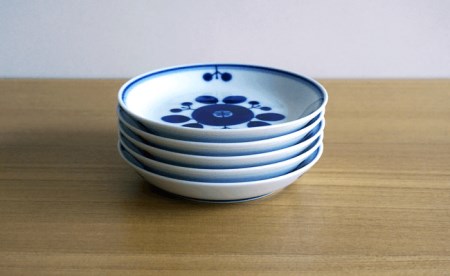 【陶器市特集】【白山陶器】【BLOOM】ブルーム プレート (SS) 小皿 ブーケ 5枚セット 食器 皿 【波佐見焼】 [TA16] 波佐見焼
