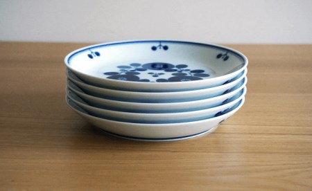 【白山陶器】【BLOOM】ブルーム プレート (S) 皿 ブーケ 5枚セット【波佐見焼】 [TA18] 波佐見焼