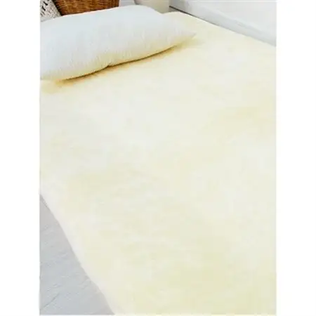 綿毛布 シーツ 寝具セット シングル 綿毛布とかんたんシーツのセット アイボリー_雑貨・日用品 毛布 寝具   雑貨・日用品  寝具 _【1134122】
