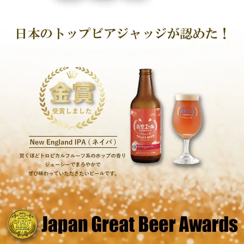 青空エールこだわりのクラフトビール飲み比べ詰め合わせセット〈フルーツビール入り〉6種×6本(330ml瓶×6本) 青空エール 国産 クラフトビール 飲み比べ 詰め合わせ セット 飲み比べセット ペールエール バイツェン スタウト IPA ネイパ フルーツビール 6種 6本 瓶 お酒 酒 ビール 冷蔵 お取り寄せ ギフト