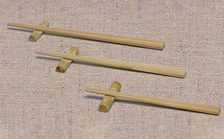 西川材 檜で作った木香莉の箸4本セット 食器 