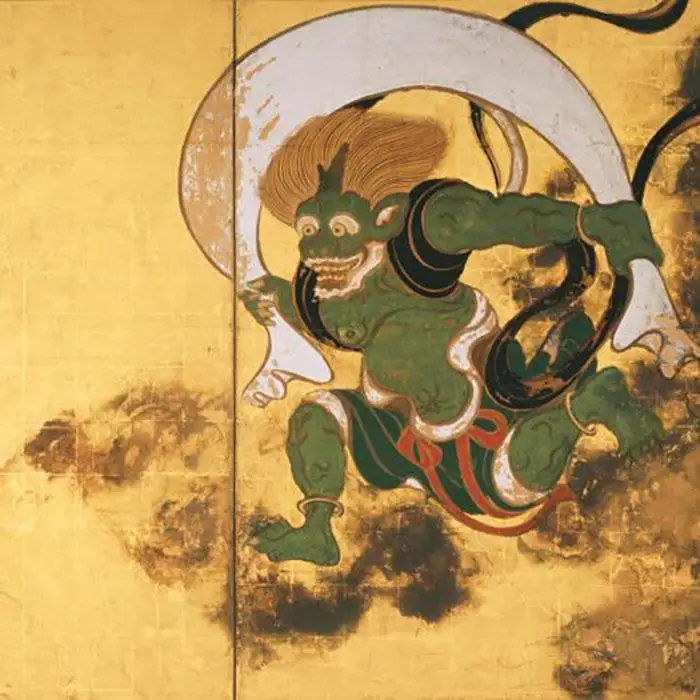 【千眞工藝】国宝 風神雷神屏風 二曲一双