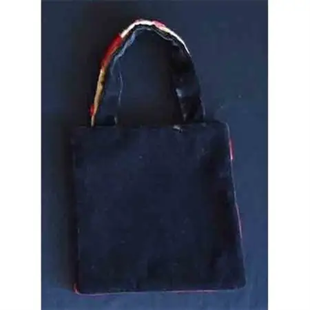 スクエアバックM【タエナカノヌノ】レッド　_装飾品・工芸品  鞄・バッグ かばん カバン_【1106051】