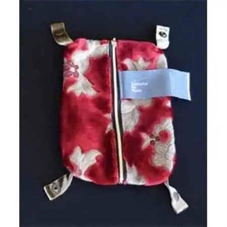 ポーチS 【タエナカノヌノ】レッド_装飾品・工芸品  鞄・バッグ かばん カバン_【1106060】