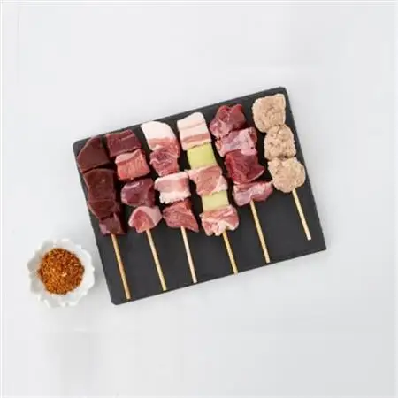 鹿児島県産黒豚串～焼とん～6本×5P(特製スパイス塩付き)【配送不可地域：離島】【1185949】