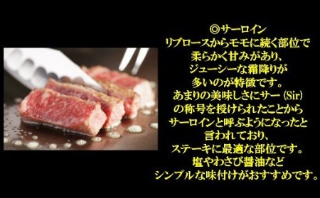 No.5023-1　 鹿児島県産 黒毛和牛サーロインステーキ