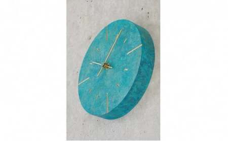 Orb / 斑紋ガス青銅色 （AZ15-07 GN）Lemnos レムノス 時計 装飾品 民芸品 工芸品 伝統技術 インテリア  FAD-0702