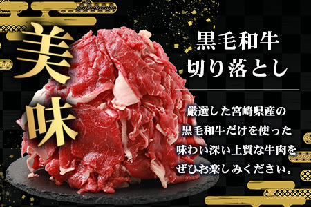 牛肉 宮崎県産 和牛 切り落とし 900g 牛肉 肉 牛切り落とし TK-35