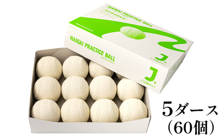 野球ボール 軟式 J号 プラクティスボール 5ダース 60個入り 練習用 練習 野球 ボール 軟式ボール 軟式野球ボール 公認球 スポーツ スポーツ用品 野球用品 天然ゴム 運動 日本製 兵庫 兵庫県 明石 明石市