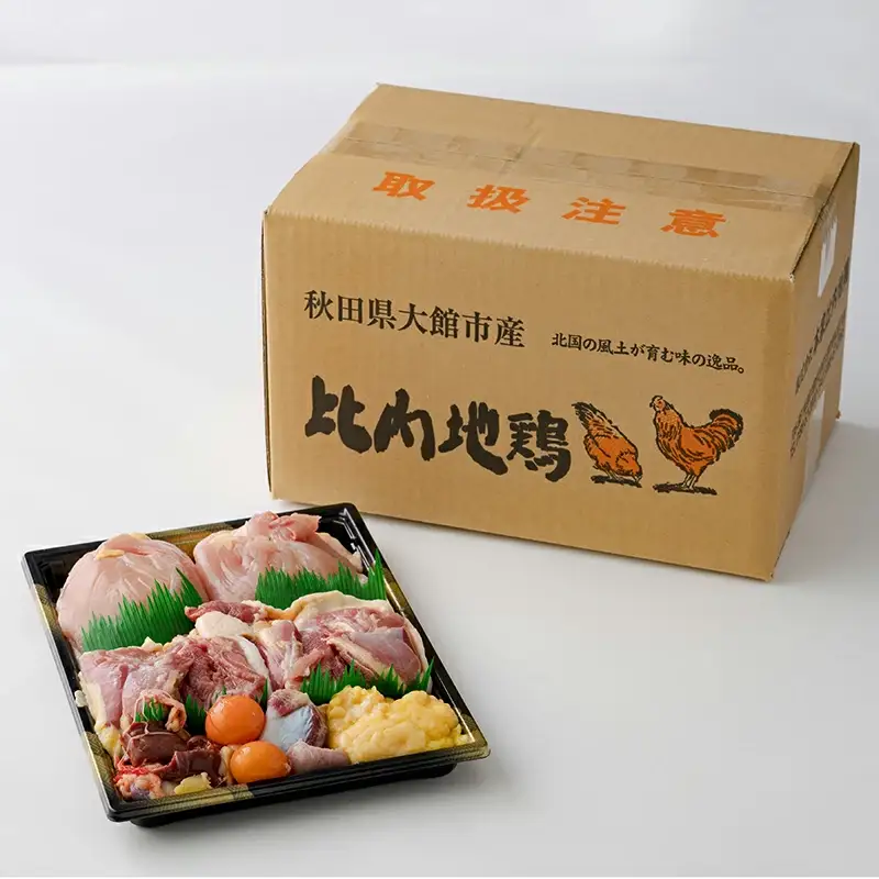 85P2305 比内地鶏1羽ケース(冷蔵)