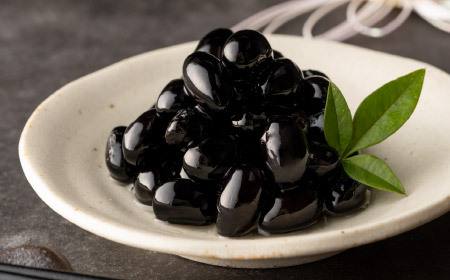 〈スピード出荷〉丹波篠山黒豆煮（黒豆煮500ｇ×2） 黒豆 Y060