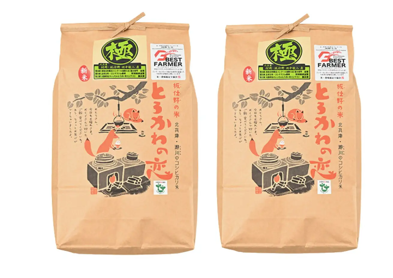 【令和7年産】兵庫県産 コシヒカリ とろかわの恋（極） 但馬堆肥米 お米 令和7年産 13-01