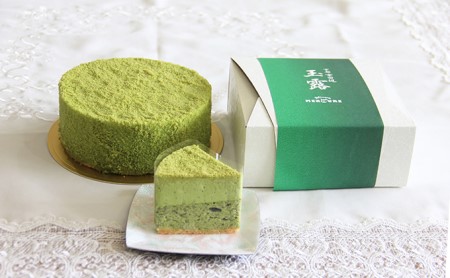 京田辺玉露のドゥーブルフロマージュ お菓子 スイーツ 抹茶ケーキ チーズケーキ ケーキ 