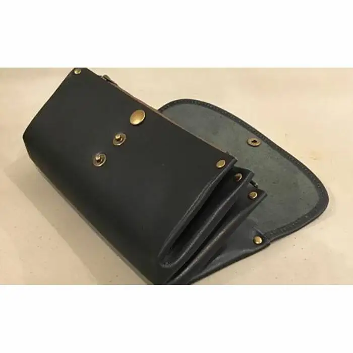 【alto.】ふんわりジャバラ長財布　AKEW-0400（ネイビー）