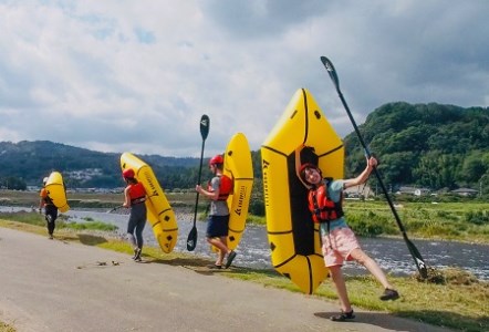 狩野川パックラフト体験券（2名様用）