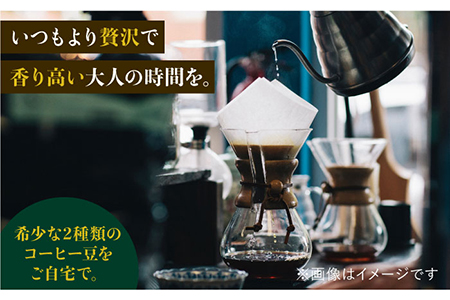 【6回定期便】ジャコウネココーヒー100g&ウイスキー樽熟成コーヒーセット100g≪豆タイプ≫ ラオジャパン合同会社 [FBR035]
