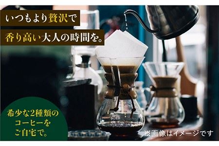 ≪粉タイプ≫ジャコウネココーヒー100g&ウイスキー樽熟成コーヒーセット100g 香り 酸味 コク 深み 甘み 飲み比べ 簡単 飲みやすい キャンプ【ラオジャパン合同会社】 [FBR049]