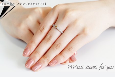 指輪 イエローダイヤモンド プラチナリング  KT1104 アクセサリー