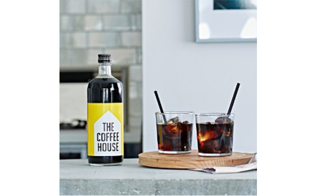 すみだ珈琲 THE COFFEE HOUSE COFFEE LIQUID 2本セット + 江戸切子 カップ（市松紋様） 飲料類 コーヒー 珈琲 ティーカップ 