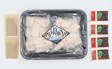 鱧 湯引き 鱧しゃぶ 500g 骨切り 切身 冷凍 旬 天然鱧 しゃぶしゃぶ 鱧鍋 鱧料理 ／ 大分県産活じめ鱧（はも）しゃぶしゃぶセット 500g [3～5人前] ＜108-009＞ 