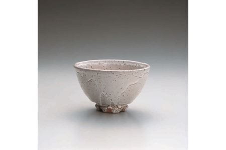 (1000001)萩焼茶盌13代田原陶兵衛作