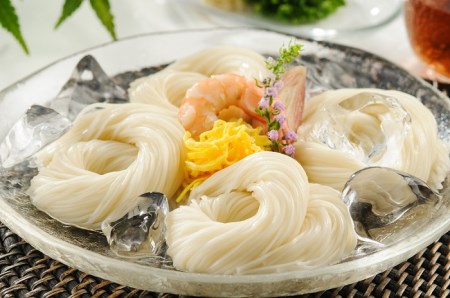 小川の稲庭そうめんS-4【(株)稲庭うどん小川】[C0504]