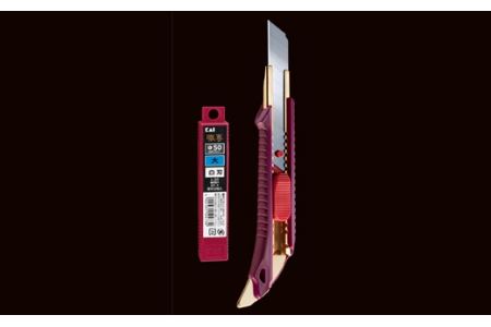 プロ用カッター 職専カッター＋替刃(白刃)セット 【大】 ◇ 貝印 (L-003＋L-20)