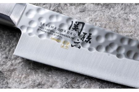 ＜職人の技巧を連想させる追目模様包丁＞■関孫六　いまよう　ペティナイフ　１２０ｍｍ◇貝印H10-159