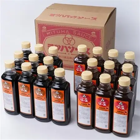 佐野名水ソース2種セット　 (500ml×10本×2種類)_調味料   _【1244311】