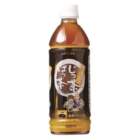 龍泉洞のじっ茶ばっ茶　500ml×24本_穀物 ブレンド茶 お茶 飲料 ペットボトル 人気 美味しい ブレンド_【1245983】