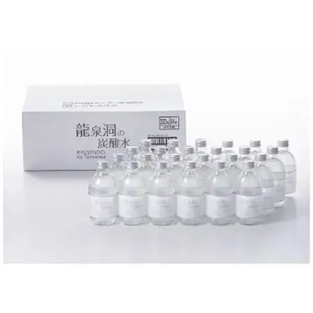 龍泉洞の炭酸水　300ml×24本_炭酸 炭酸飲料 瓶 強炭酸 飲料_【1245952】