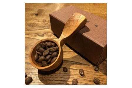手彫りの珈琲さじ(木材：職人おまかせ)【GOOD WOOD WORKS】_HA0044