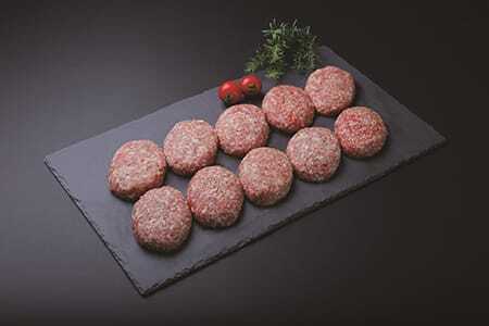 九州産黒毛和牛ハンバーグ 100g×10個【丸徳】_HA0393