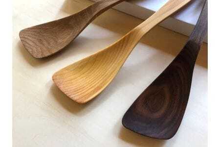 木べら「炒める・すくう・取り分ける」(材料：職人おまかせ) 【GOOD WOOD WORKS】_HA0432