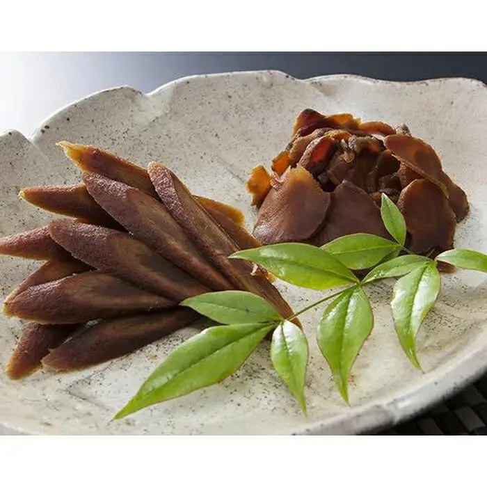 八丁菊芋（菊芋みそ漬）八丁牛蒡（山ごぼう味噌漬）セット