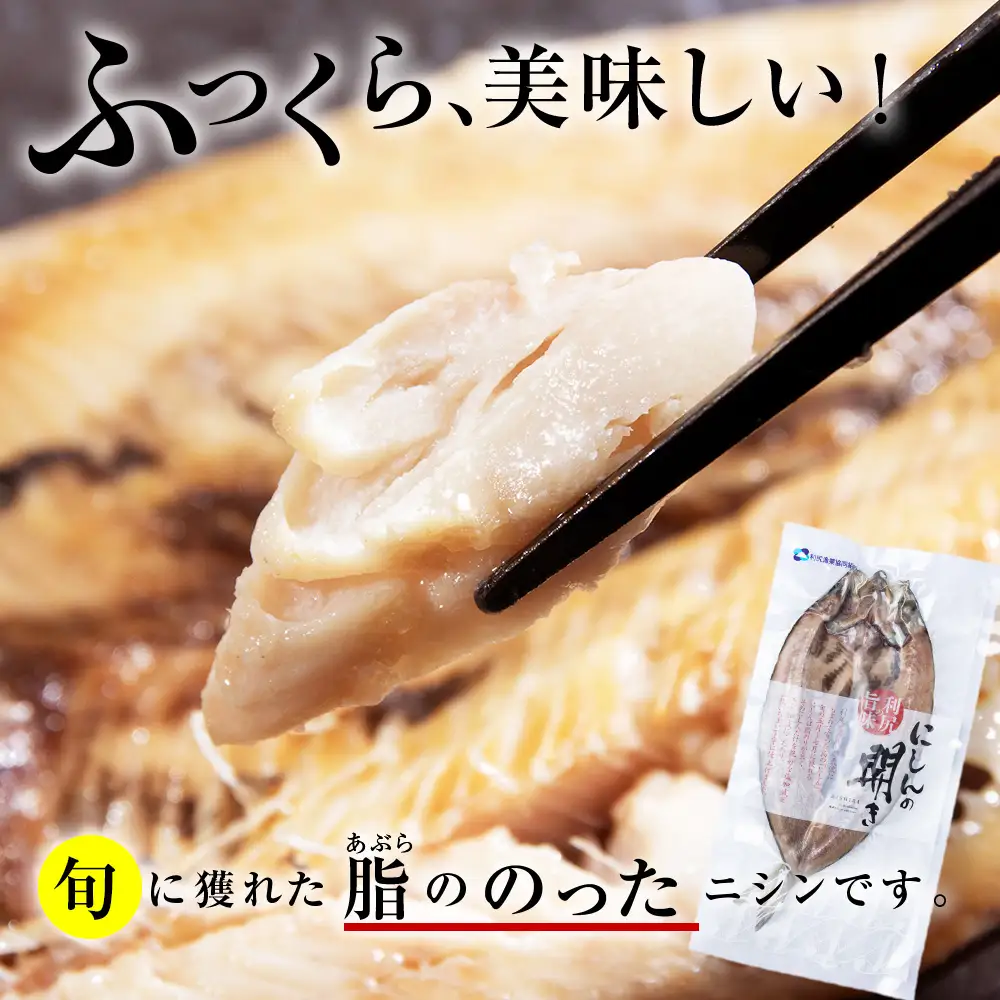 開きニシン＆スティックほっけたっぷりセット《利尻漁業協同組合》