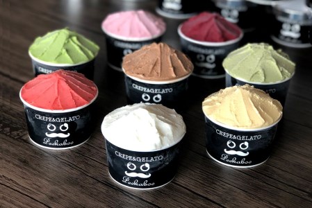 北海道産 生乳 ジェラート アイス 8個 ジェラートセット