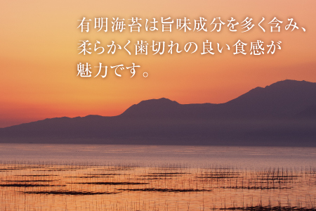 AA121.福岡有明海苔（味のり・塩のりセット）計50枚