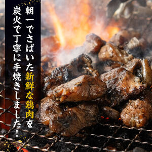 鶏肉 炭火焼 宮崎の技セット 【塩味 赤ゆずこしょう 青ゆずこしょう】